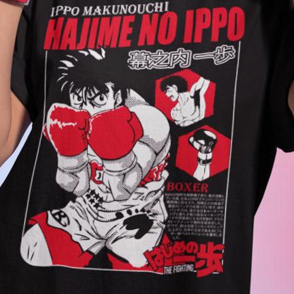 Anime Boxing T-shirt, Hajime No Ippo, Kamogawa Gym, Ippo Makunouchi, Kbg, Unisex Tee Shirt