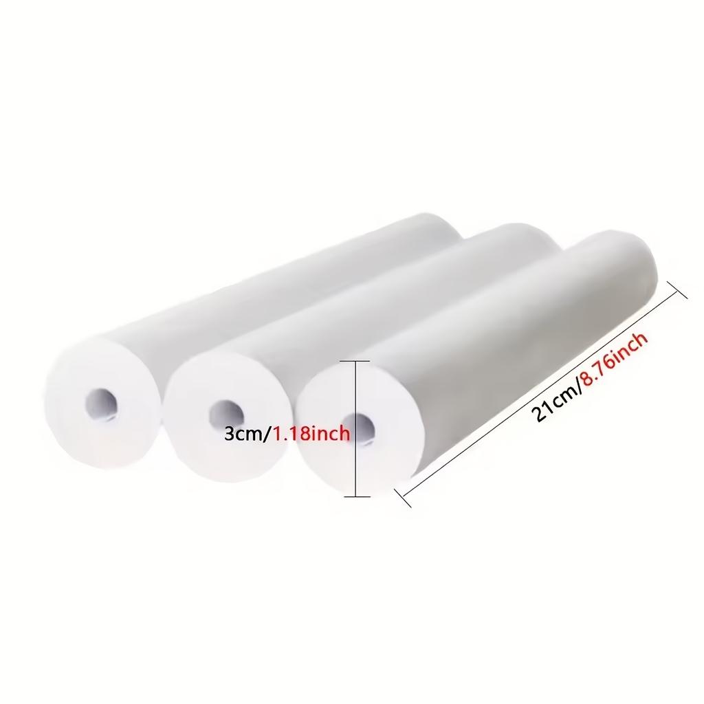 2/4 Roll A4 Quick-drying Heat-sensitive Paper, Suitable for Portable Printers - Thicker, Clearer Fonts, High Quality