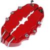 4PCS 3D Universal Red Style Car Disc Brake Caliper Covers Front & Rear Car Caliper Cover
