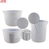Taza medidora de 1000 ml 600 ml 450 ml 350 ml 250 ml 100 ml 30 ml para suministros de resina Taza medidora de silicona para manualidades DIY de resina epoxi