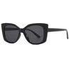 Outdoor Square Frame Cat Eye Sunglasses Women Men Vintage Retro Sun Glasses Mirror Black Colors Designer Brand Fashion