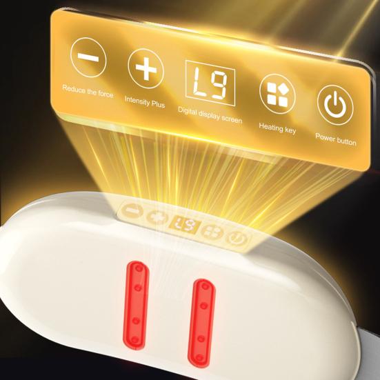 Abdominal Massager Wireless Electric Slimming Belt Adjustable 6 Vibration Massage