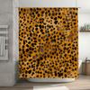 Animal Print Shower Curtain Polyester Fabric Bathroom Decoration Waterproof Home Decor
