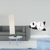 Living Room Decor with Panda Shape Standing Lamp Light Cover Lampshade And Practical Sturdy Modern