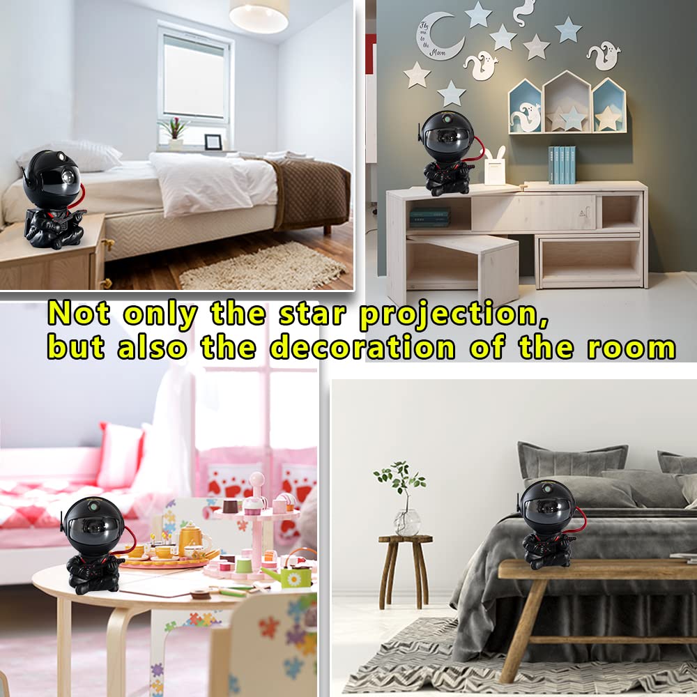 Astronaut Galaxy Projector Star Projector Nebula Galaxy Night Light with Remote for Home Bedroom Ceiling Decorative Kids Gifts