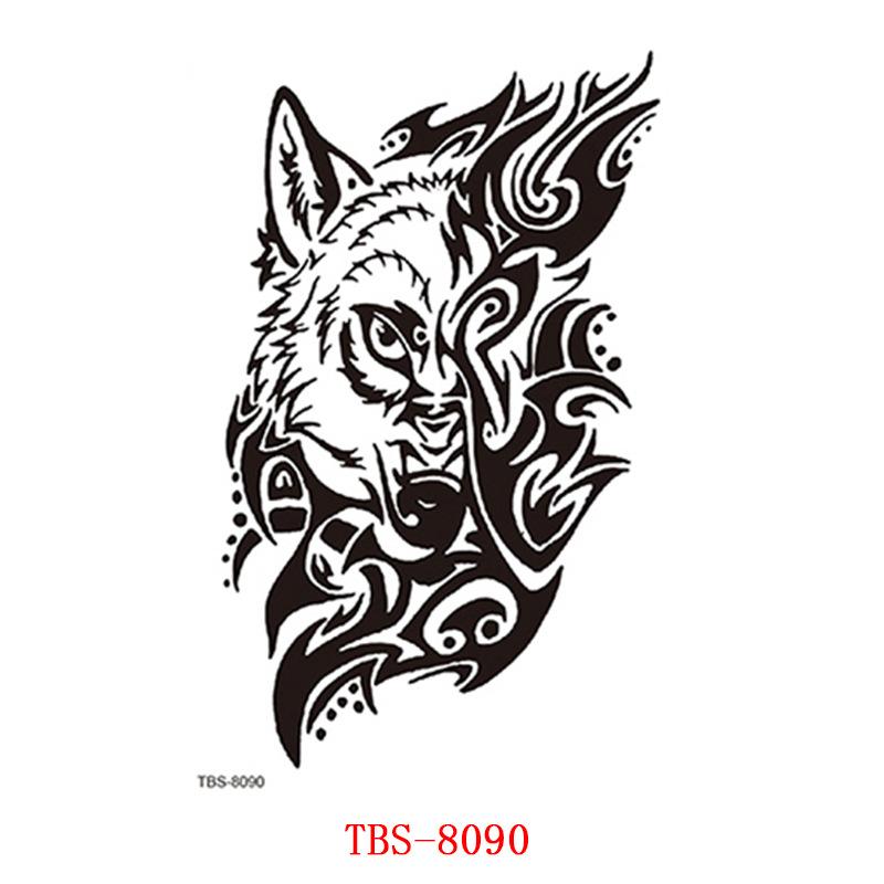 Wasserdichter Tattoo-Aufkleber, Totem-Charakter Tattoo-Aufkleber Tattoo