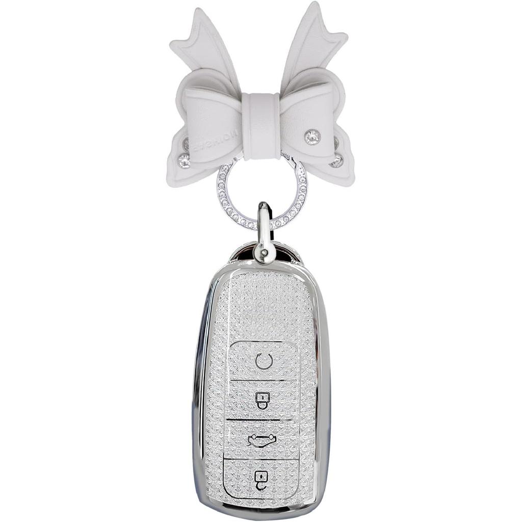 Waterproof TPU Car Key Fob Case Cover Compatible with Chery Tiggo 7 8 Omoda 3 5 C5 Arrizo 5 Plus Jaecoo 6 2025 Ruigu 9 2024 2025 Car Accessories