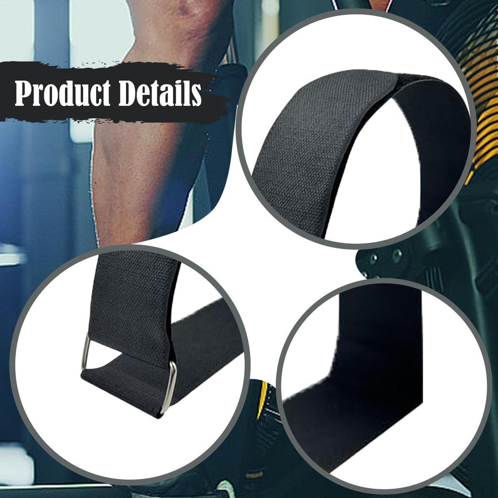 2 Pack Universal Pedal Straps for Exercise Machine