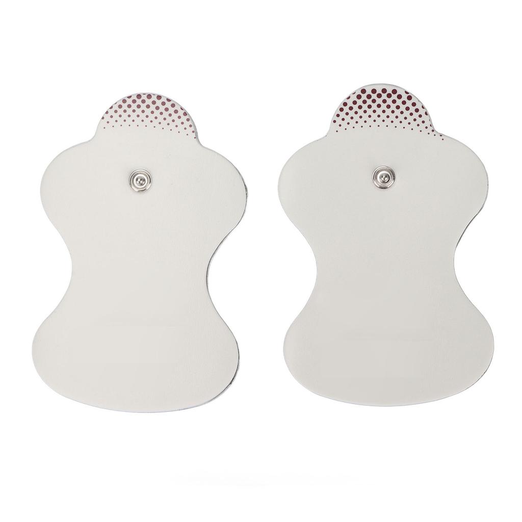 10pcs Self Adhesive Electrode Pad Gourd Shaped Replacement Electrode Patch for Electrotherapy