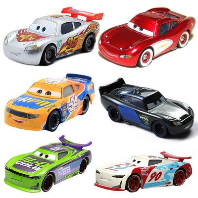 Disney Pixar Αυτοκίνητα Lightning McQueen μεταλλικό μοντέλο αυτοκινήτου έκδοση αγάπης ασημένιο Lightning McQueen σπάνιο παιδικό αυτοκίνητο παιχνίδι Χριστουγεννιάτικο δώρο