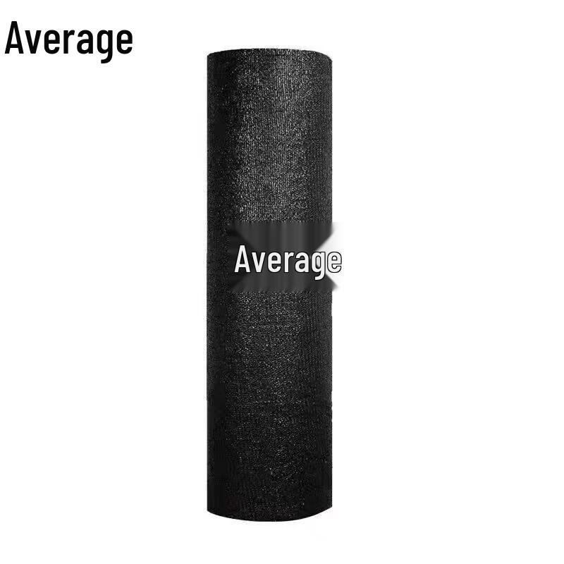 Heavy Duty Outdoor Black Sunshade and Dust Net