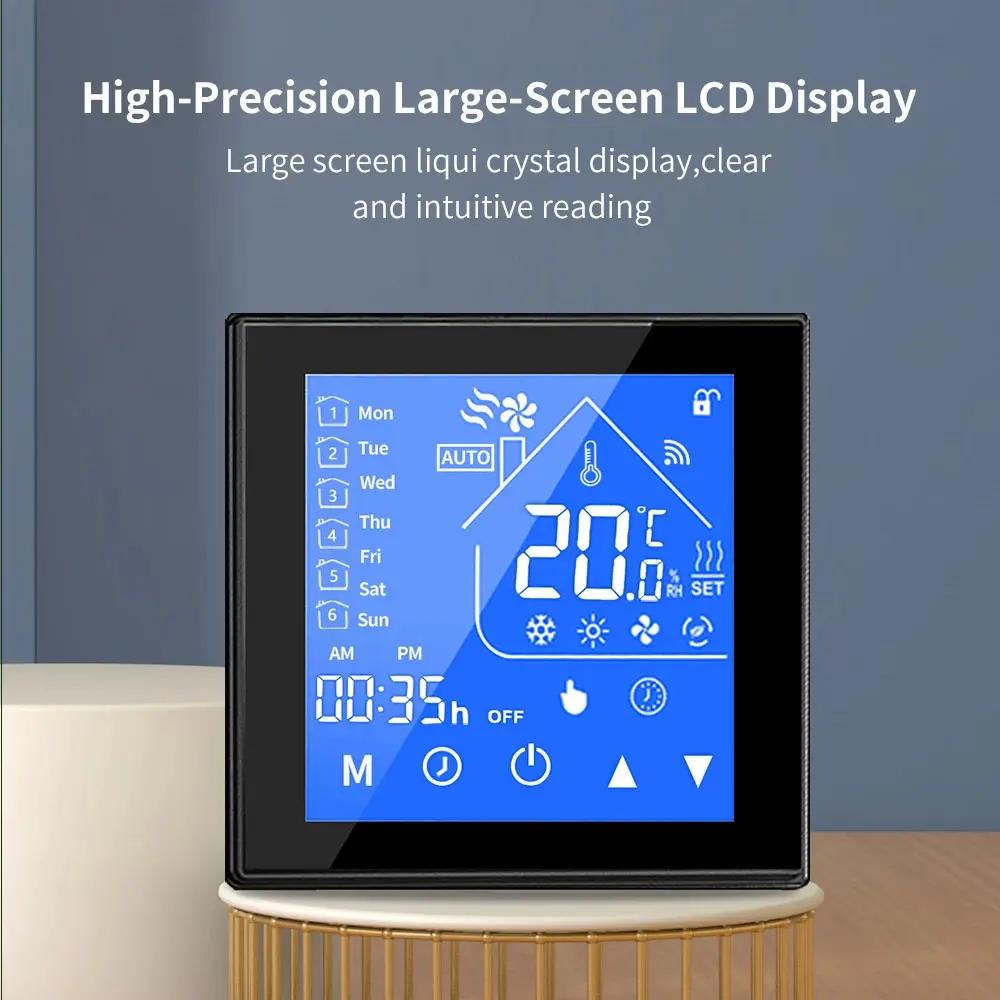 WiFi Smart Thermostat Temperature Control for Electric Floor Heating Water/Gas Boiler Temperature Tuya Google Home Alexa Yandex