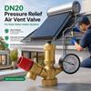3/4" Pressure Relief Valve PRV Solar Water Heater Valve Pressure Reducing Valve  Hard Decoration