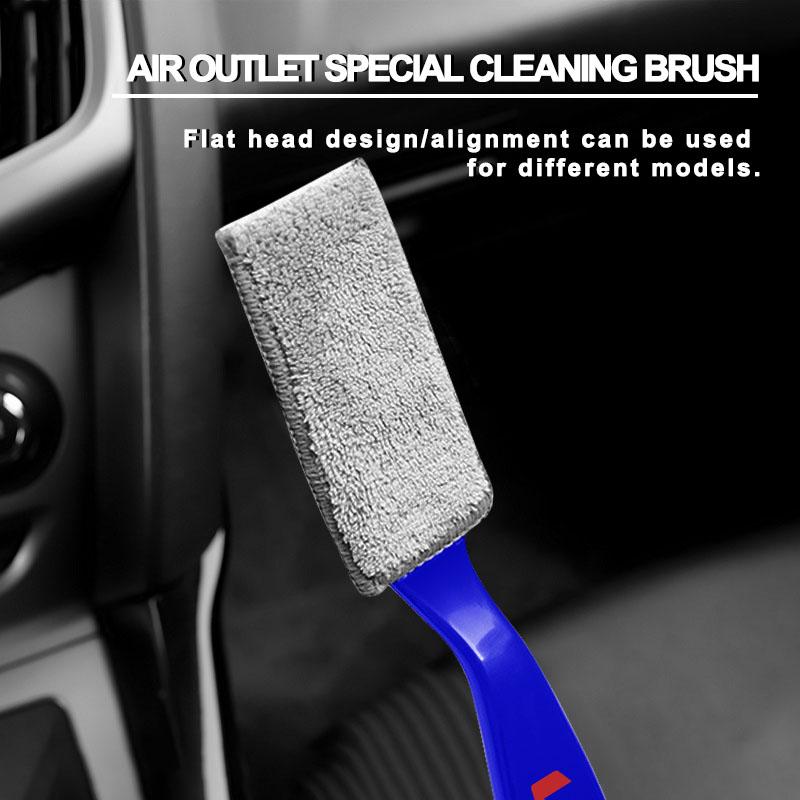 Car Air Conditioner Vent Cleaning Brush Auto Car Accessories For KIA Sportage Rio 3 Soul Optima Ceed Pro K5 K2 Pride
