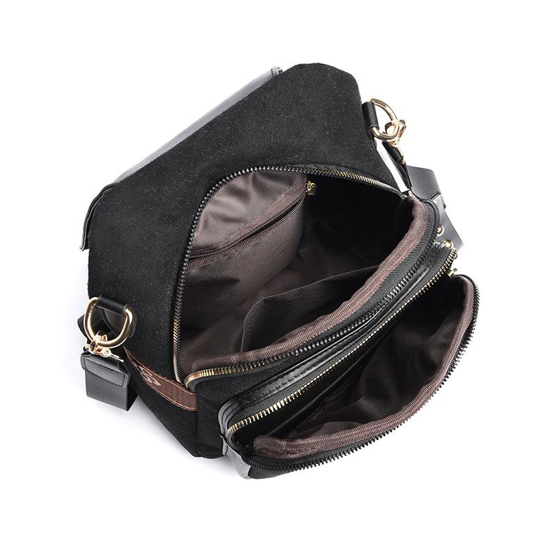Doppelschultertasche, Rucksack mit großem Fassungsvermögen, Einfache handgehaltene Umhängetasche, Damentasche