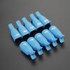 10Pcs Nail Art Cap Abrasion-resistant Exquisite Workmanship Portable Nail Art Soak Off Clip Cap for Manicure