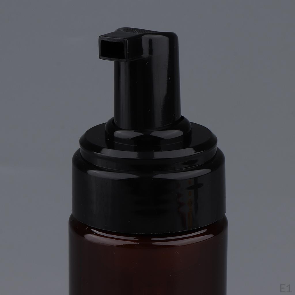 2pcs Press Pump Dispensers Foaming Refill Empty Cosmetic Bottles with