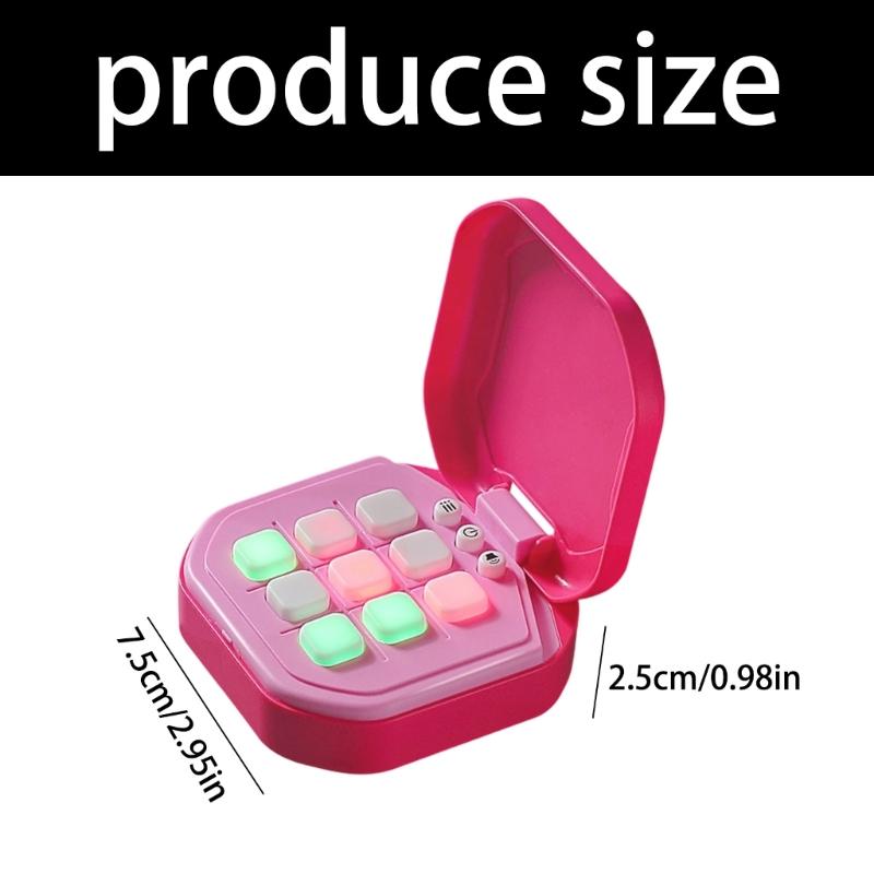 Portables Thinking Training Game with 5 Difficulty Levels And LED Display for Family Fun And Learning
