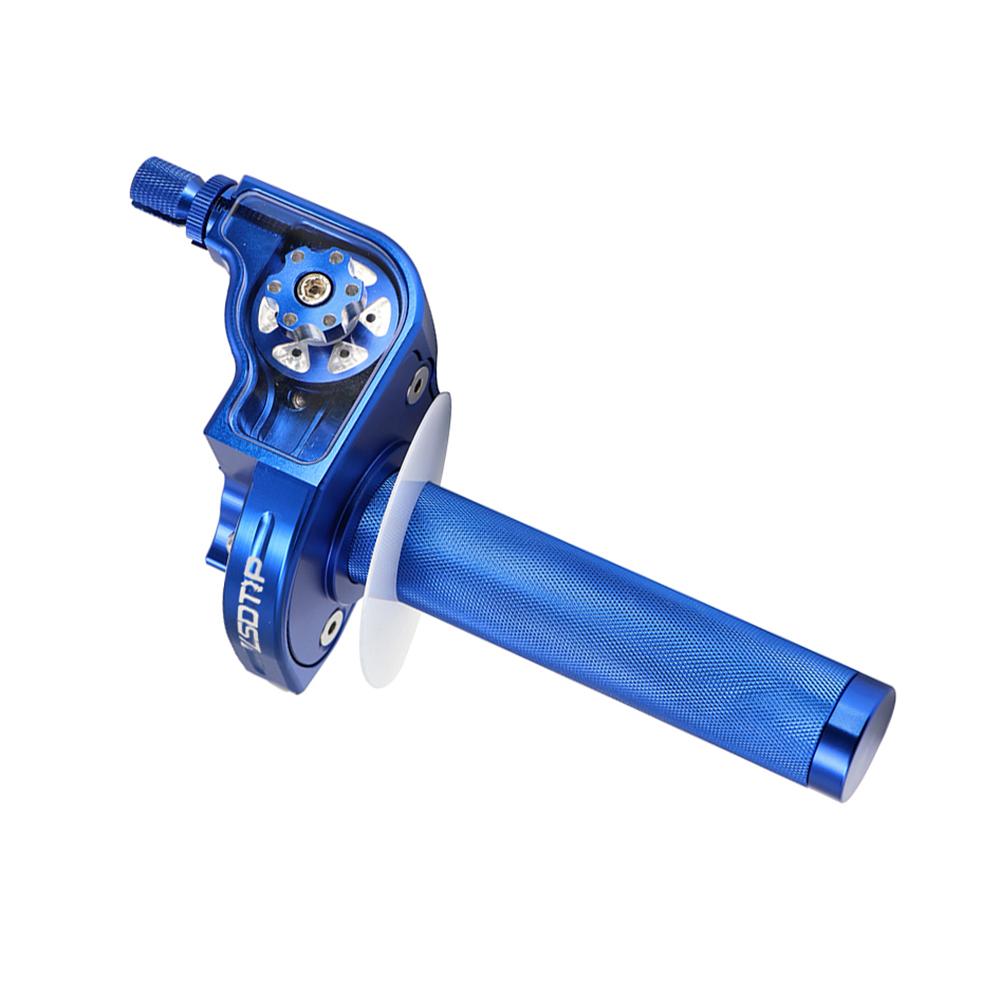 ZSDTRP 22mm Universal CNC Aluminum Accelerator Throttle Twist Grips Handlebars For Motorcycle Moped Scooter Bike M10*1.5