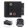21Pin Male Female SCART AV Adapter Featuring Slip Proof Grip And Storage Friendly Hanging Hole For Organized Use