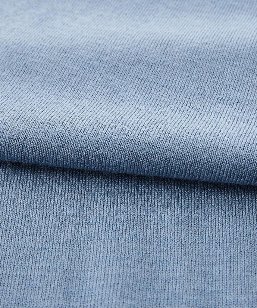 STCO [Black Label] Washable Round Wool Blend Knit Blue (Basic Fit)_Sktuz02Nsl