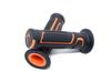 Beatus Bike Handle Grip, 88.6 Ft (22.2 M), Universal Use, Left and Right Set, Rubber Color, Colorful (Orange)