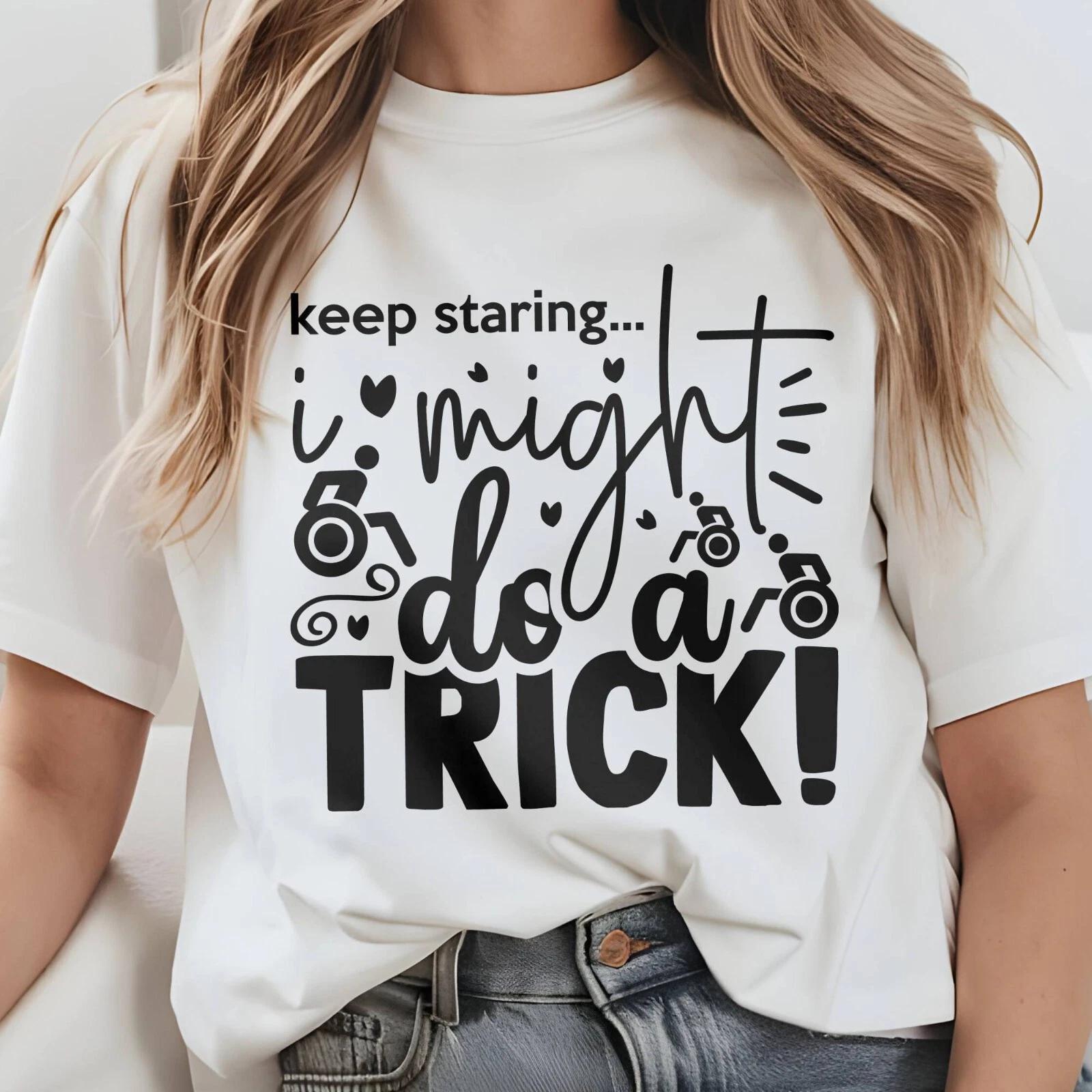 Keep Staring Tee, Disability Awareness Tee, Wheelchair T-Shirt, Rare Disease S