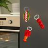Bottle Opener, Fridge Magnet, Cute Decorative Magnet, Personality Creative Three-dimensional Magnet