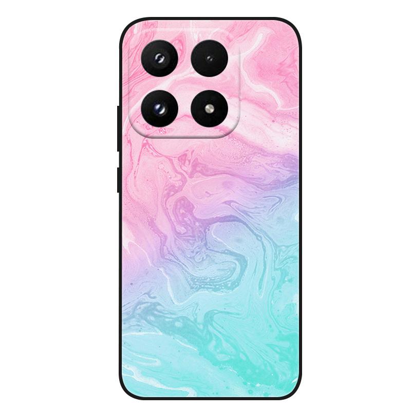 Xiaomi 17 Kılıfı 15 T Pro Kılıf Siyah Silikon Yumuşak Arka Kapak Kılıfı Xiaomi 15T 5G 15T Pro 5G Telefon Kılıfı Kapak 15TPro Funda İçin