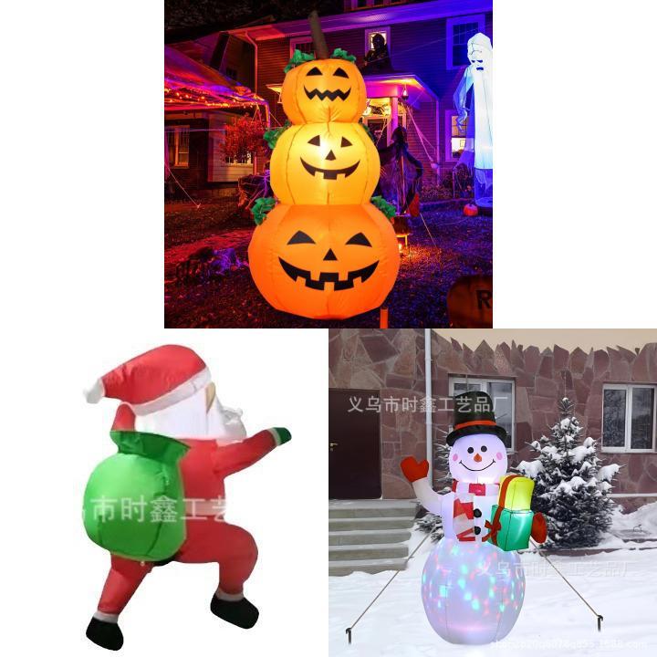 Halloween Inflatable Ghost Outdoor Indoor Yard Decor Power For Party Celebrations