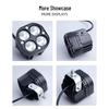 Cross-border Motorcycle Dual-Beam Super Bright LED Owl Headlight