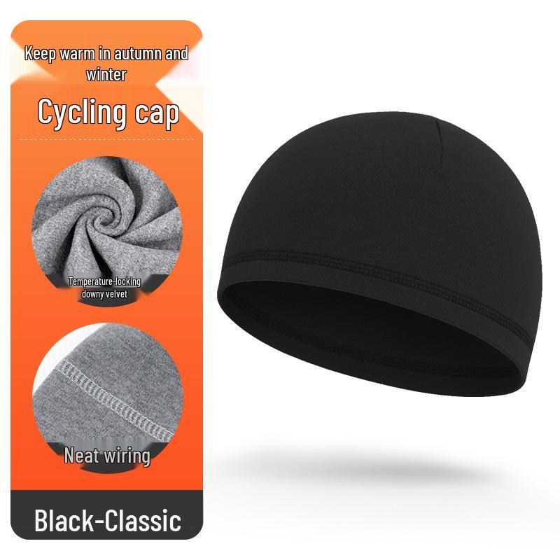 Windproof Winter Cycling Beanie: Warm Ear-Covering Hat for Motorcycling, Running & Sports
