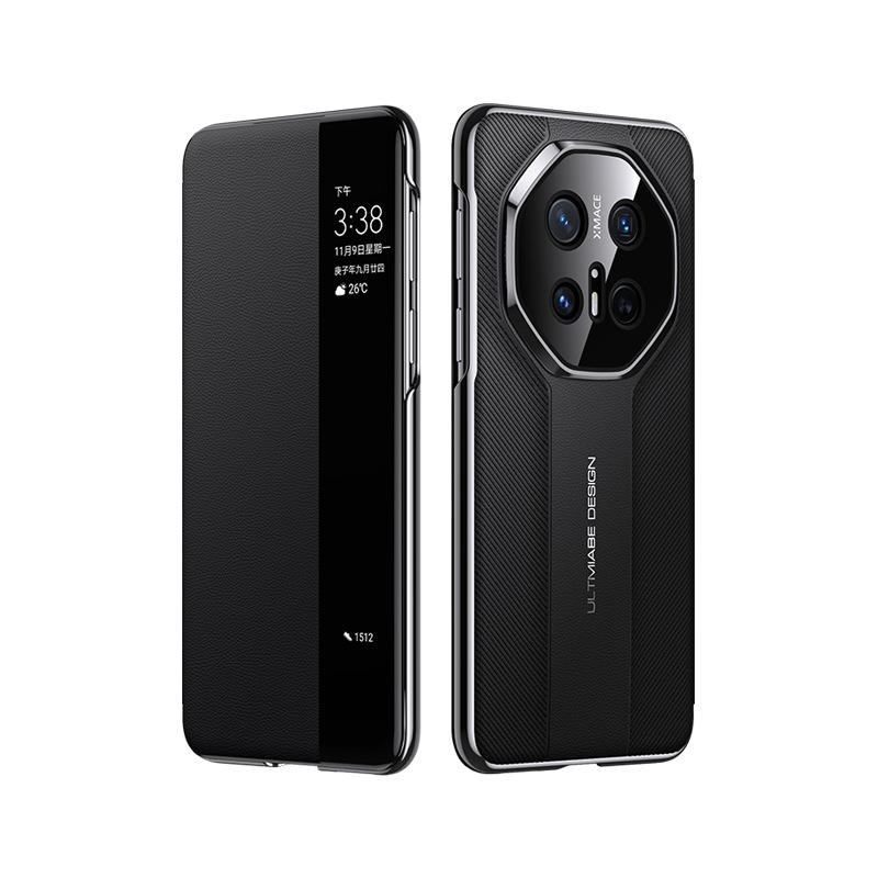 The Huawei Mate70pro Phone Case Instantly Transforms Into A Porsche RS Smart Window M70 All-inclusive 60 Magnetic Leather Case