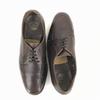 80s-90s Vintage USA FLORSHEIM Leather U-tip 25.5 Dark Brown Grain Dress Business shoes(USED)