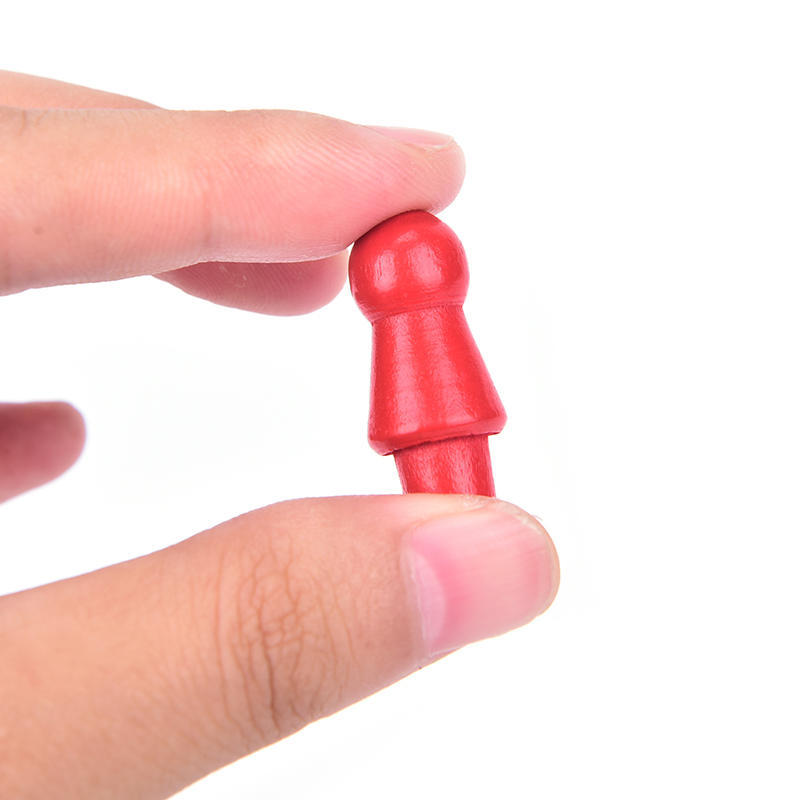 1 Set Chinese Checkers Six Color Of Wooden Checkers Replacement Game Parts