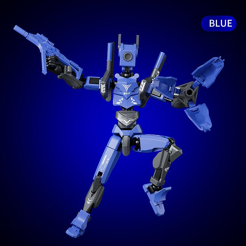 Mech T13 Action Figure Titan 13 Action Figure Dummy Lucky 13 Action Figure 3D Printed Multi-Jointed Movable Nova Action Figure