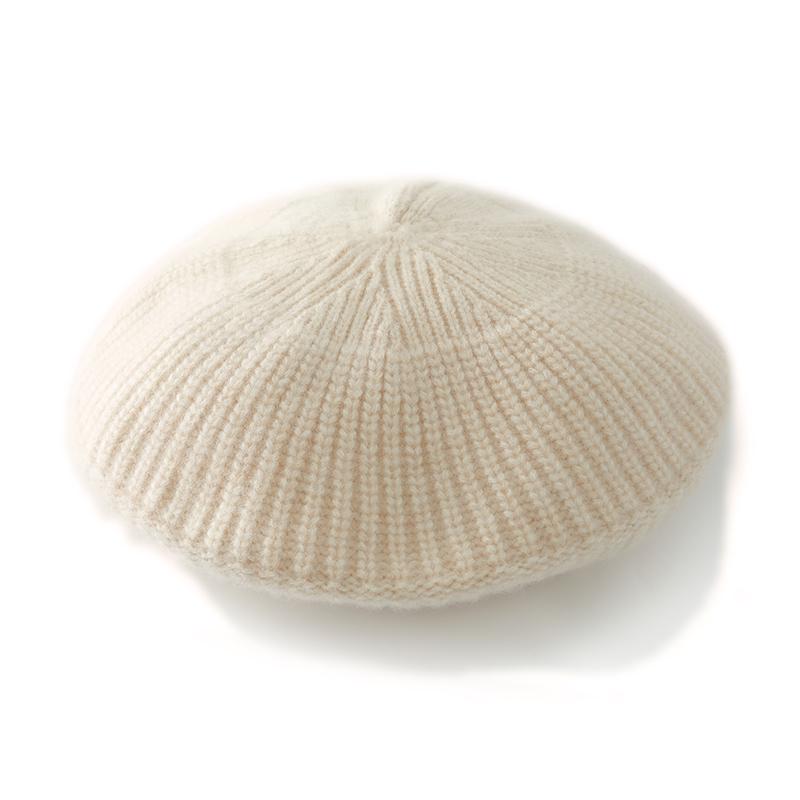 

Женская кашемировая шапка Qinghe кашемир 30% кашемир 70% шерсть Женский осенне-зимний кашемировый платок мягкий и теплый бежевый