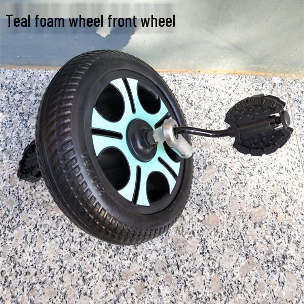 Kinderdreirad mit Schaumstoff- und Vollgummi-Verschleißfesten Rädern.