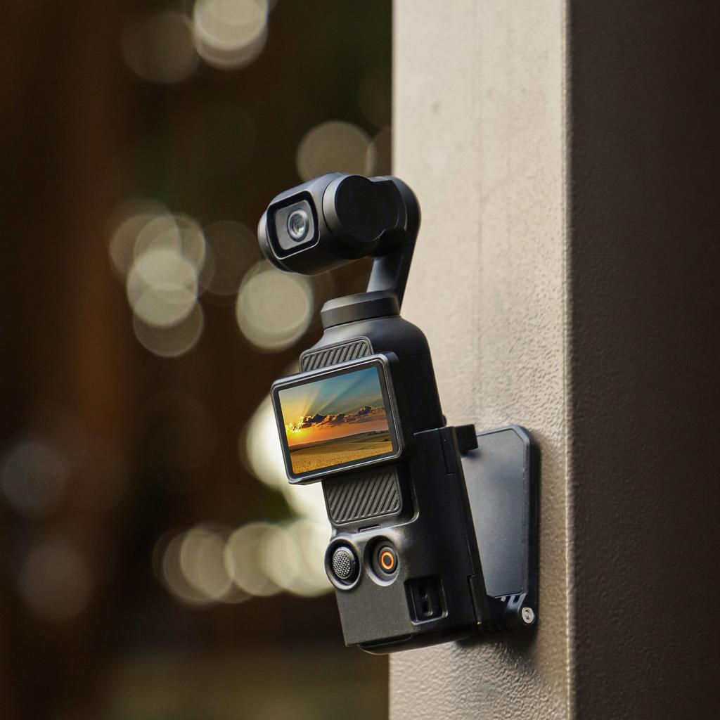 1Pc Magnetic Mount For DJI OSMO Pocket 3 Clip Holder Mount Cycling/V-log/Tabletop Action For DJI Pocket 3 Camera Accessories