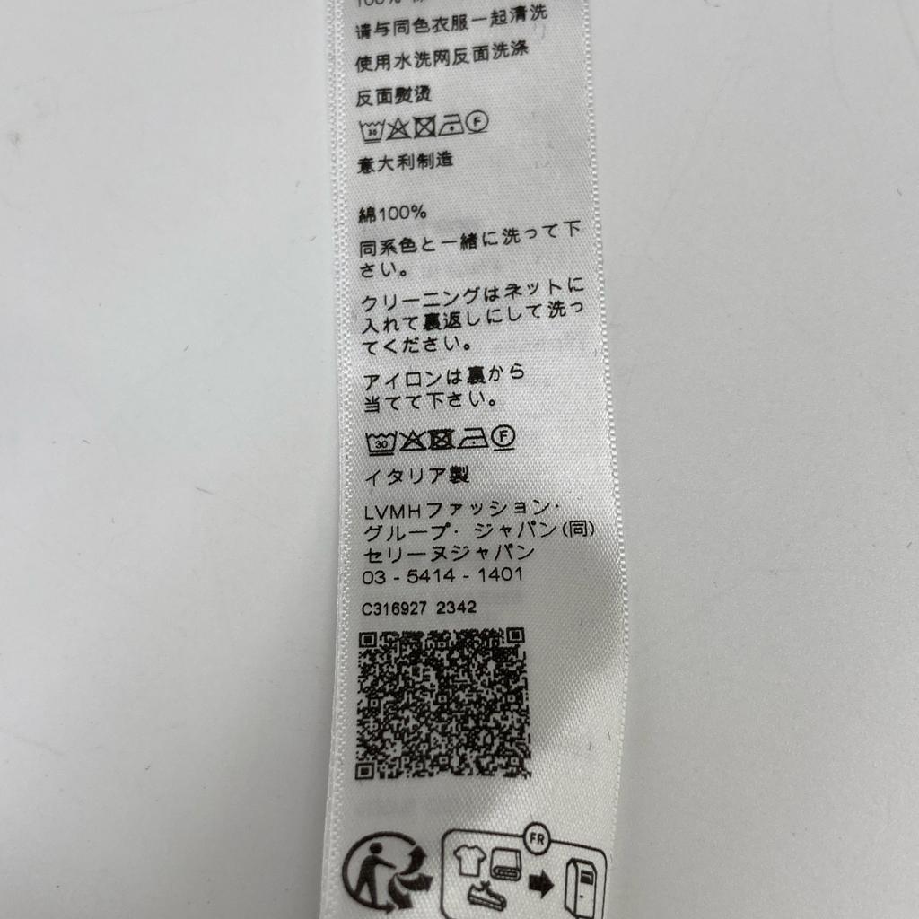 CELINE White 2X45M671Q.01NB T-shirt tops XL whiteUsed