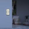 Applique murale LED 10W 3en1 IP44 Noir