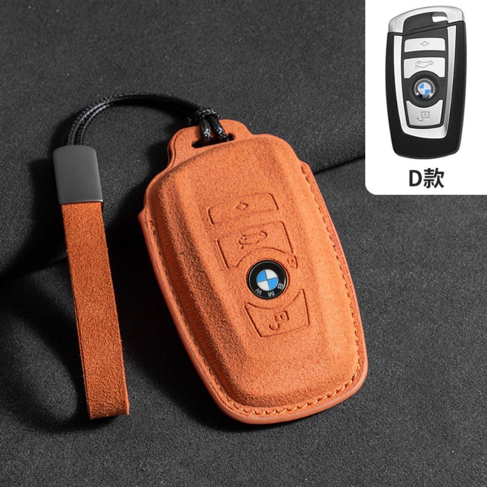 Premium Suede for BMW Key Case Hollow Style for 5 Series 3 Series 6 Series 7 Series X1 X2 X3 X5 X6 X7