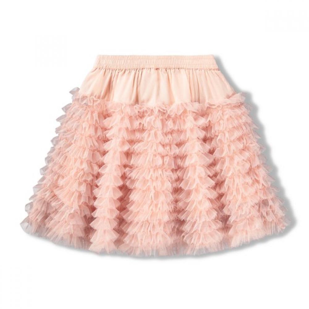 Molo 26ss 9 12 Years Blishous Volume Duel Skirt Akis9sk003