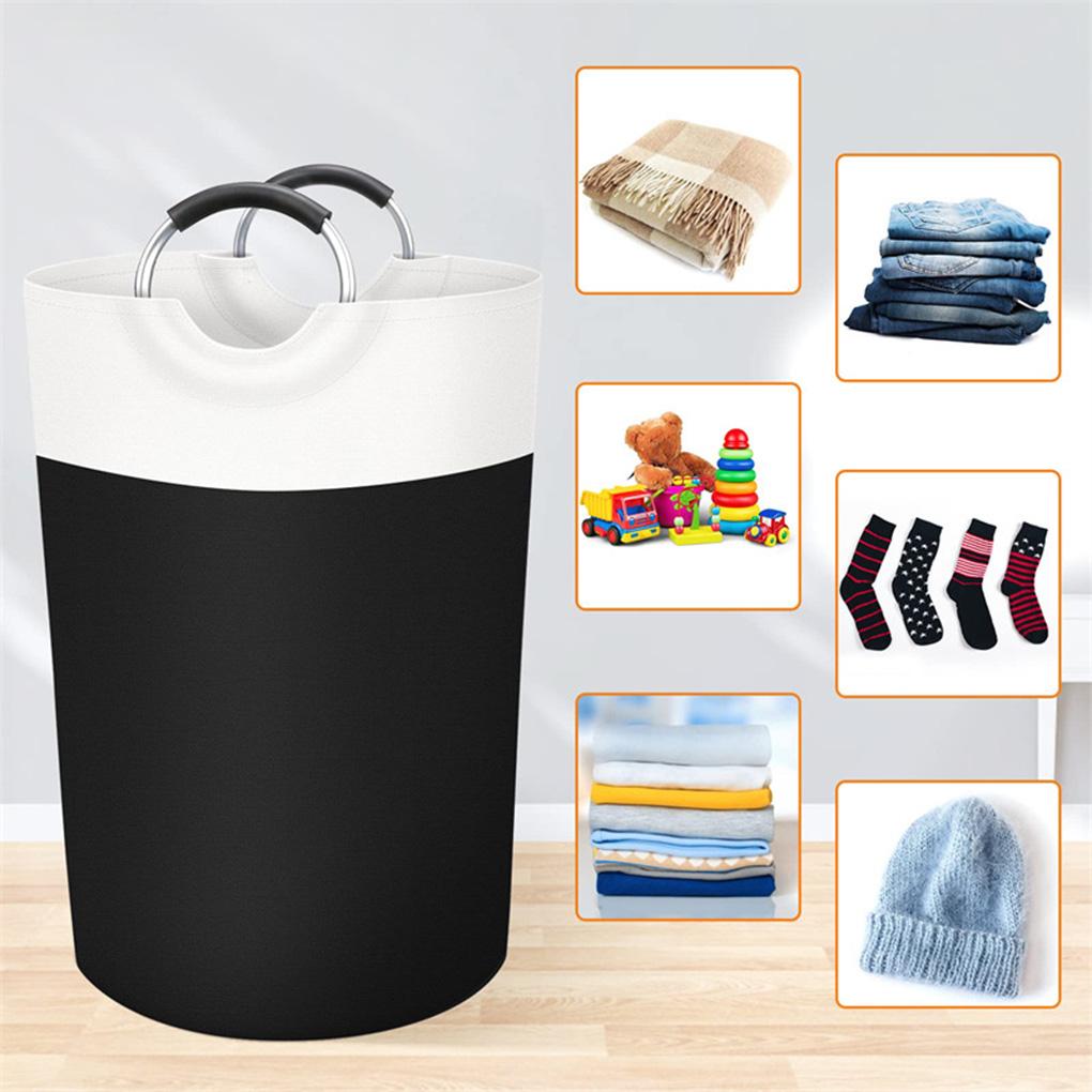 Laundry Basket Clothes Bag 90L Hamper Foldable Waterproof Lightweight Cloth Space Saving for Bedroom Dorm Travel