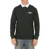Brave Soul Mens Embroidered Rugby Shirt