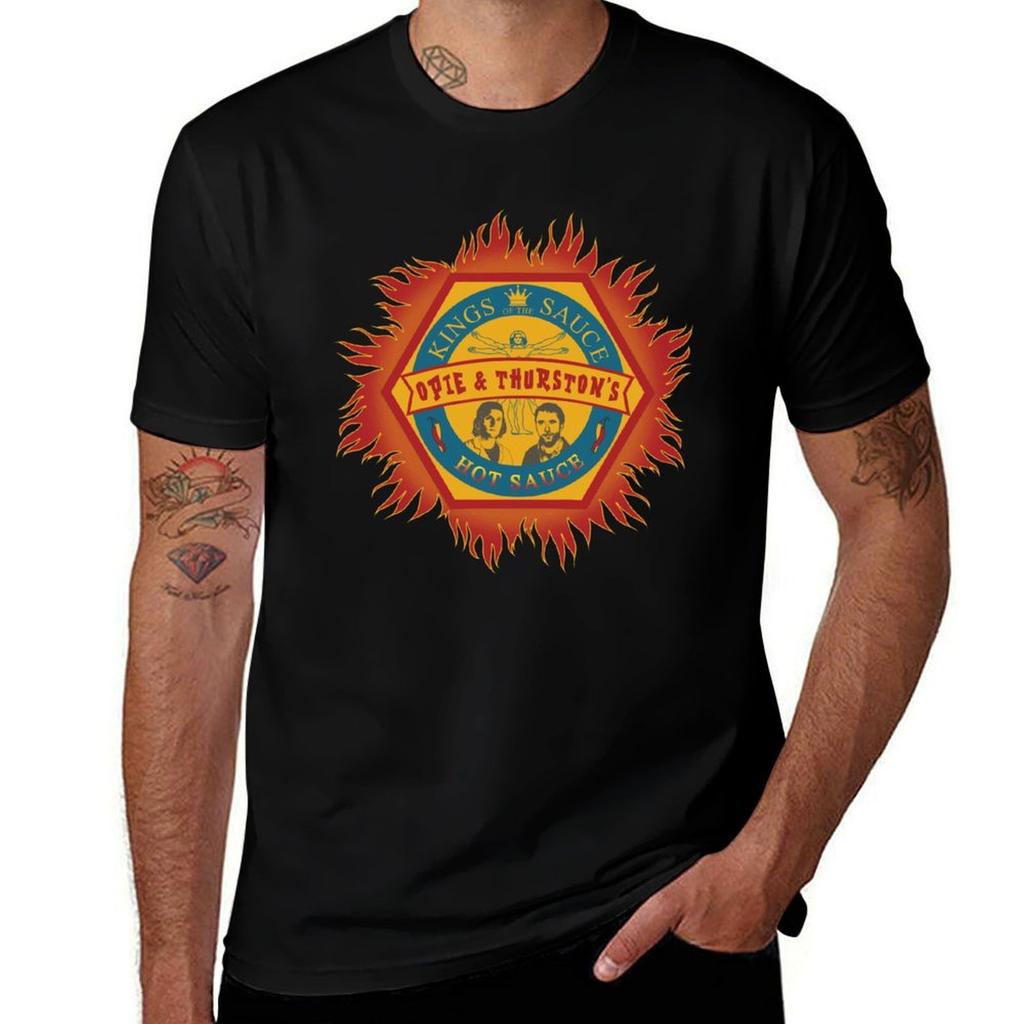Opie and Thurstons Hot Sauce TShirt Plus Size Loose Short Sleeve Top