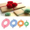 4 Sizes Pompoms Makers Pompoms Maker Tool Balls Weavers for Fluff Ball Weaver Needle Knitting DIY Tool
