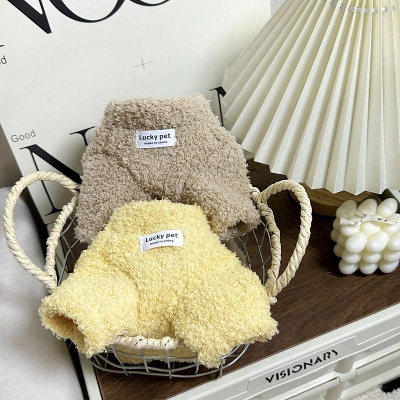 Herbst Haustier Fleece Teddy Bichon Kleiner Hund Katze Yorkshire Pomeranian Pudel Hundekleidung Herbst