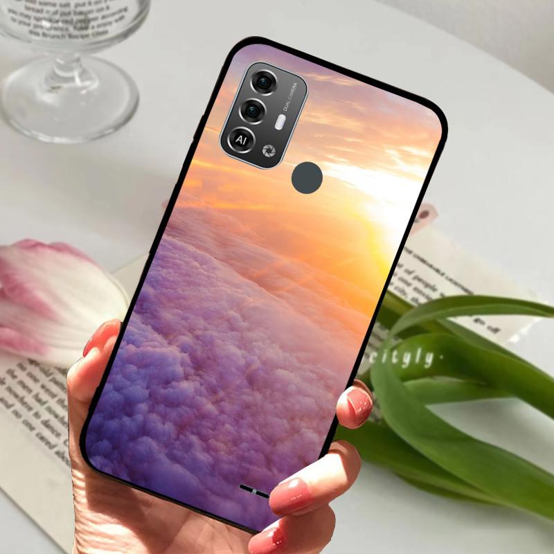 Für ZTE Blade A53 Pro Hülle Stoßfest Weiches TPU Silikon Handyhülle Für ZTE Blade A53 Pro Funda A53Pro Capa Cartoon Schalen