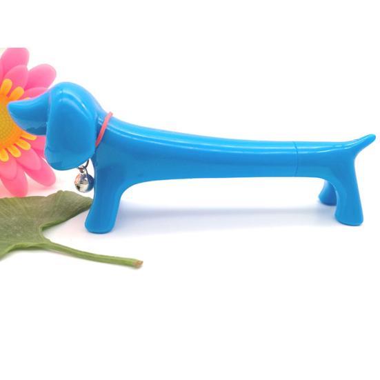 1 pix cu gel cu bile de cerneală, umplut cu câine drăguț, în formă de cățeluș, articole de papetărie de birou